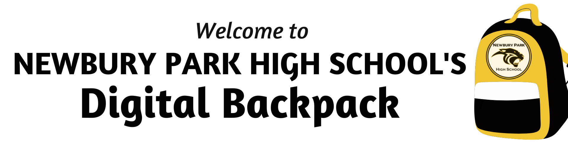 Welcome to Newbury Park High School's Digital Backpack